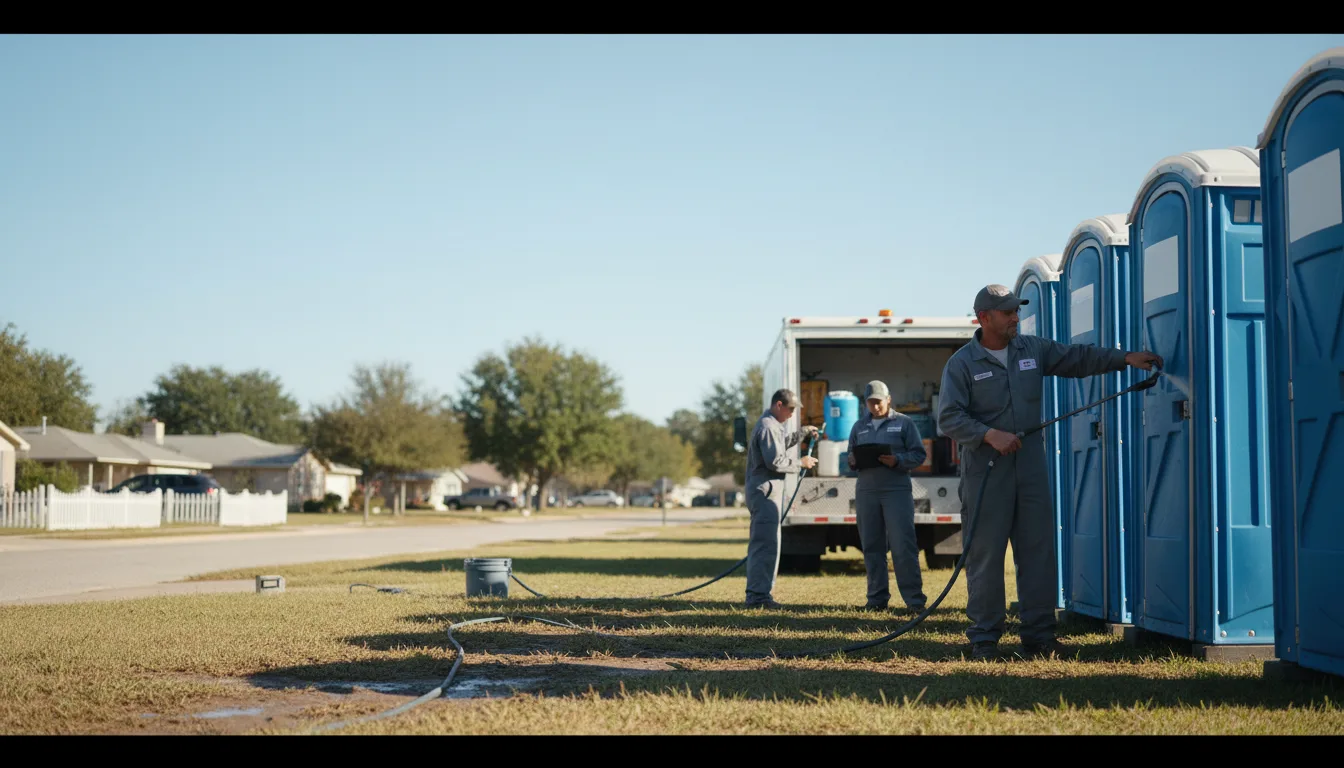 Long-Term Portable Toilet Rental in Glencoe, OK near me